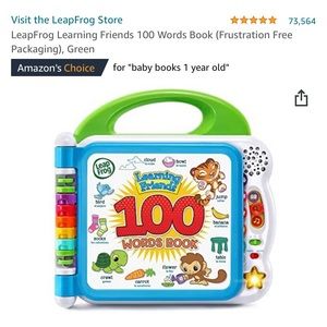 COPY - COPY - LeapFrog Learning Friends 100 Words Book